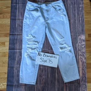 No Boundaries Mom Jeans Size 15